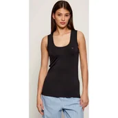 Koszulki i topy damskie - Emporio Armani Top | Slim Fit - miniaturka - grafika 1