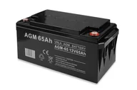 Baterie do zasilaczy awaryjnych UPS - VOLT Akumulator AGM 12V 65 Ah - WYPRZEDAŻ - ostatnie sztuki tego produktu. Nie zwlekaj - miniaturka - grafika 1