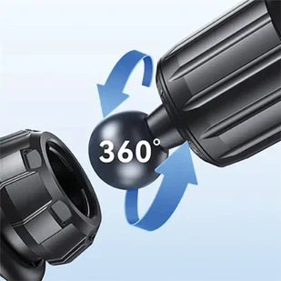 USAMS Składany uchwyt indukcyjny US-ZJ076 na deskę rozdz. czarny/black ZJ76ZJ01 - Ładowarki do telefonów - miniaturka - grafika 10