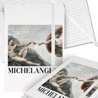 Notesy i bloczki - NOTES PLANER Notatnik Zeszyt MICHAŁ ANIOŁ WZORY - miniaturka - grafika 1