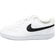 Buty trekkingowe męskie - Trampki Nike Court Vision, Biały, Mężczyźni - miniaturka - grafika 1