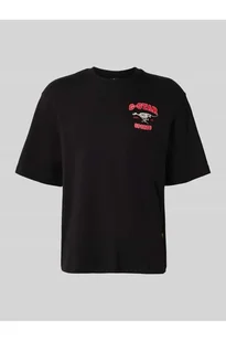 T-shirt o kroju regular fit z nadrukiem z logo model Running Dog - G-Star Raw - Koszulki męskie - miniaturka - grafika 1