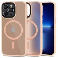 Etui i futerały do telefonów - Tech-Protect Etui Airmatt Pro Magsafe do Apple iPhone 14 Pro Max Różowy - miniaturka - grafika 1