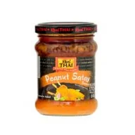 Sosy w słoikach - Real Thai Sos orzechowy Peanut Satay 200 ml - miniaturka - grafika 1