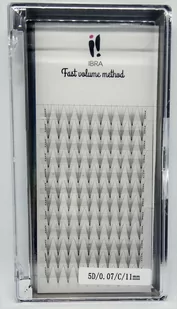 Ibra, Rzęsy fast volume method 5D 0,07 C 11 mm - Sztuczne rzęsy i akcesoria - miniaturka - grafika 1