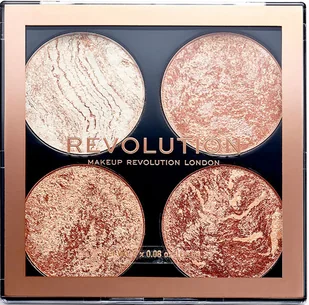 Makeup Revolution CHEEK KIT - Zestaw do konturowania - DON'T HOLD BACK MAKKZDKO-DOKO - Pozostałe kosmetyki do pielęgnacji twarzy - miniaturka - grafika 2
