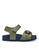 Buty dla chłopców - Geox Sandały B Sandal Chalki Boy B652QA 000BC CD3F4 S Zielony - miniaturka - grafika 1