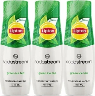 Sodastream 3 x Syrop Lipton Green Ice Tea 440 ml - Akcesoria i części AGD - miniaturka - grafika 1
