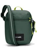 Torby męskie - Torebka antykradzieżowa Pacsafe GO Micro Crossbody - spruce green - miniaturka - grafika 1