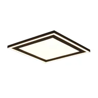 Lampy sufitowe - Trio Rl Carus R67213332 plafon lampa sufitowa 1x16W LED 3000K czarny - miniaturka - grafika 1