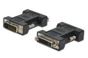 Adaptery i przejściówki - Assmann Adapter DVI-D DualLink Typ DVI-D (24+1)/DVI-I (24+5) M/Ż czarny (AK-320502-000-S) - miniaturka - grafika 1