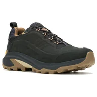 Buty trekkingowe męskie - Męskie buty turystyczne Merrell Moab Speed 2 Ltr Wp Rozmiar butów (UE): 42 / Kolor: czarny - miniaturka - grafika 1