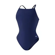 Stroje kąpielowe - Speedo Damski strój kąpielowy jednoczęściowy Endurance+ Flyback Solid Adult Team Colors - miniaturka - grafika 1