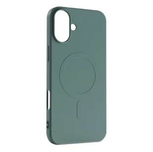 Etui Liquid Silicone Case MagSafe na iPhone 16 - ciemnozielone - Etui i futerały do telefonów - miniaturka - grafika 1