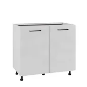 Meble kuchenne - Siena Szafka Dolna D2-90 Biały Mat - miniaturka - grafika 1