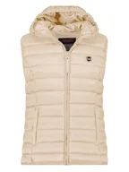 Kamizelki damskie - ANAPURNA Kamizelka pikowana "Vakitalana" w kolorze beżowym - miniaturka - grafika 1