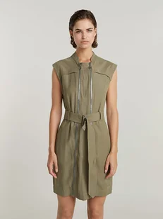 G-Star Sukienka w kolorze khaki - Sukienki - miniaturka - grafika 1