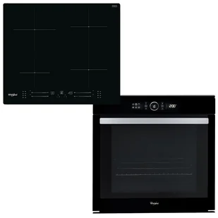 Zestaw AGD do zabudowy Whirlpool Piekarnik AKZM 8420 NB 73l + Płyta indukcyjna WSS 4060BF - Zestawy AGD - miniaturka - grafika 1