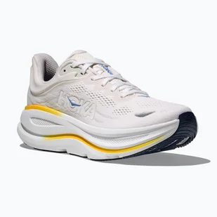 Buty do biegania męskie HOKA Bondi 9 white/grout WYSYŁKA W 24H 30 DNI NA ZWROT - Sport OUTLET - miniaturka - grafika 1