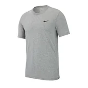Koszulki męskie - Nike, Koszulka męska, Dri-FIT Tee Crew Solid M, szara, rozmiar L - miniaturka - grafika 1