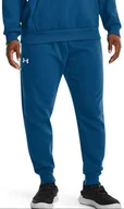 Dresy męskie - SPODNIE MĘSKIE DRESOWE SPORTOWE JOGGERY RIVAL FLEECE UNDER ARMOUR - miniaturka - grafika 1