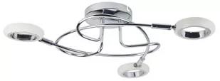 Candellux Lighting reflektorki LED na sufit AURELION 98-65582 nowoczesna lampa sufitowa ringi chrom 98-65582 - Lampy sufitowe - miniaturka - grafika 1