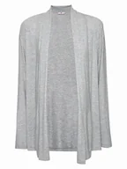 Swetry damskie - Damski kardigan gładki szary BellyButton Maternity, r.S - miniaturka - grafika 1