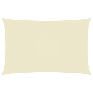 VidaXL Prostokątny żagiel ogrodowy, tkanina Oxford, 4x7 m, kremowy 135218 VidaXL - Parasole ogrodowe - miniaturka - grafika 1