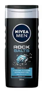 Nivea Men Żel pod prysznic 3w1 Rock Salt 250ml - Żele pod prysznic dla mężczyzn - miniaturka - grafika 1