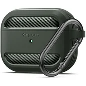 Inne akcesoria audio-wideo - Spigen Spigen Rugged Armor AirPods zielony ASD01441 - miniaturka - grafika 1