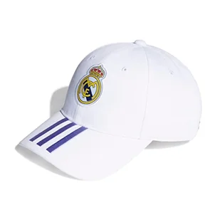 adidas Unisex_dorosły czapka bejsbolówka Real Bb, biała/jasnofioletowa/czarna, M - Czapki damskie - miniaturka - grafika 1