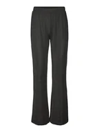 Spodnie damskie - Vero Moda Spodnie w kolorze czarnym - miniaturka - grafika 1