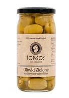 Pasztet i przetwory mięsne - Iorgos Oliwki zielone z czosnkiem 360 g - miniaturka - grafika 1