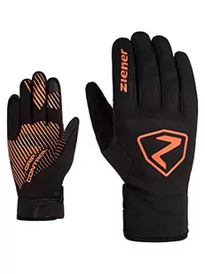 Ziener Unisex SMU 22-GTX INF 274 TOUCH rękawiczki rowerowe, długie palce, Gore-Tex Infinium, wyściełane, oddychające, pomarańczowe, rozmiar 8 - Rękawiczki - miniaturka - grafika 1