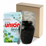 Yerba Mate - Zestaw PREZENTOWY Yerba Mate: Union Hierbas Matero Bombilla - miniaturka - grafika 1