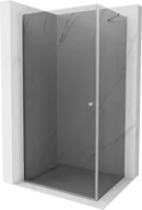 Kabiny prysznicowe - Mexen Pretoria kabina prysznicowa uchylna 70x100 cm, grafit, chrom - 852-070-100-01-40 - miniaturka - grafika 1