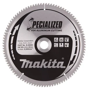 Makita B-33358 piła tarczowa do cięcia aluminium 305x30 mm 100 zęby Specialized - Tarcze do pił - miniaturka - grafika 1