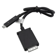 Kable USB - Kabel Dell USB typu C do Trinity, 0,5 metra, (z Thunderbolt, 130 W, TB15, wersja v1.0) 0,5 metra w Thunderbolt - miniaturka - grafika 1