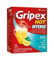 Przeziębienie i grypa - Gripex Hot Intense, 12 saszetek - miniaturka - grafika 1