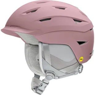 Smith Liberty MIPS, kask narciarski, damskie, różowy - Kaski narciarskie - miniaturka - grafika 1