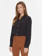 Koszule damskie - Tommy Hilfiger Koszula WW0WW40359 Granatowy Relaxed Fit - miniaturka - grafika 1
