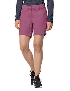 Jack Wolfskin Szorty Damskie Peak W, Fioletowy Kwarc., 34 - Spodenki damskie - miniaturka - grafika 1