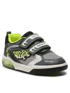 Geox Sneakersy J Inek B. A J359CA 014CE C0666 S Szary - Buty dla chłopców - miniaturka - grafika 1