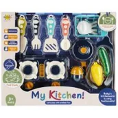 Zabawki AGD - Zestaw kuchenny z kuchenką Euro Trade - miniaturka - grafika 1