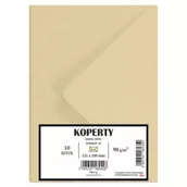 Koperty - Henry Koperty A5 kremowe 10szt - miniaturka - grafika 1