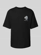 Koszulki męskie - T-shirt z nadrukiem z logo - miniaturka - grafika 1