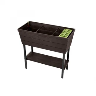 Keter Donica z systemem nawadniania Urban Bloomer, brązowa, 82x37,3x78 cm - Donice - miniaturka - grafika 8