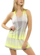 Koszulki sportowe damskie - Damski podkoszulek Lucky in Love  Pleas Don't Go Tank Neon Yellow S - miniaturka - grafika 1