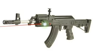 ASG HIT.CH Legendarny Kałasznikov AK47 na Kule Plastikowe/Gumowe/Kompozytowe 6mm nap sprężynowy) - Karabiny ASG - miniaturka - grafika 1