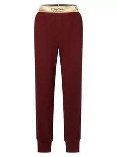 Calvin Klein - Damskie spodnie od piżamy, czerwony - Piżamy damskie - miniaturka - grafika 1